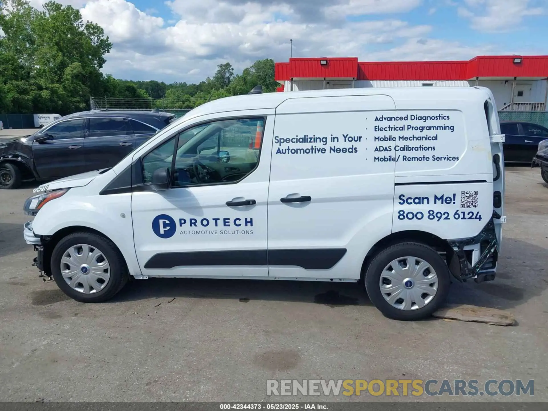 15 fotografías del automóvil dañado NM0LS6S26P1571681 FORD TRANSIT CONNECT 2023