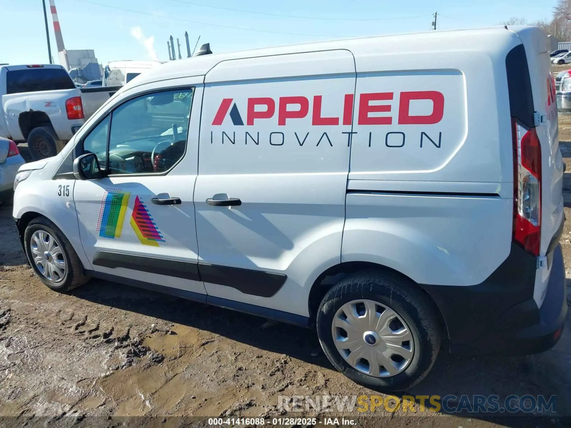 15 fotografías del automóvil dañado NM0LS6S27P1565825 FORD TRANSIT CONNECT 2023