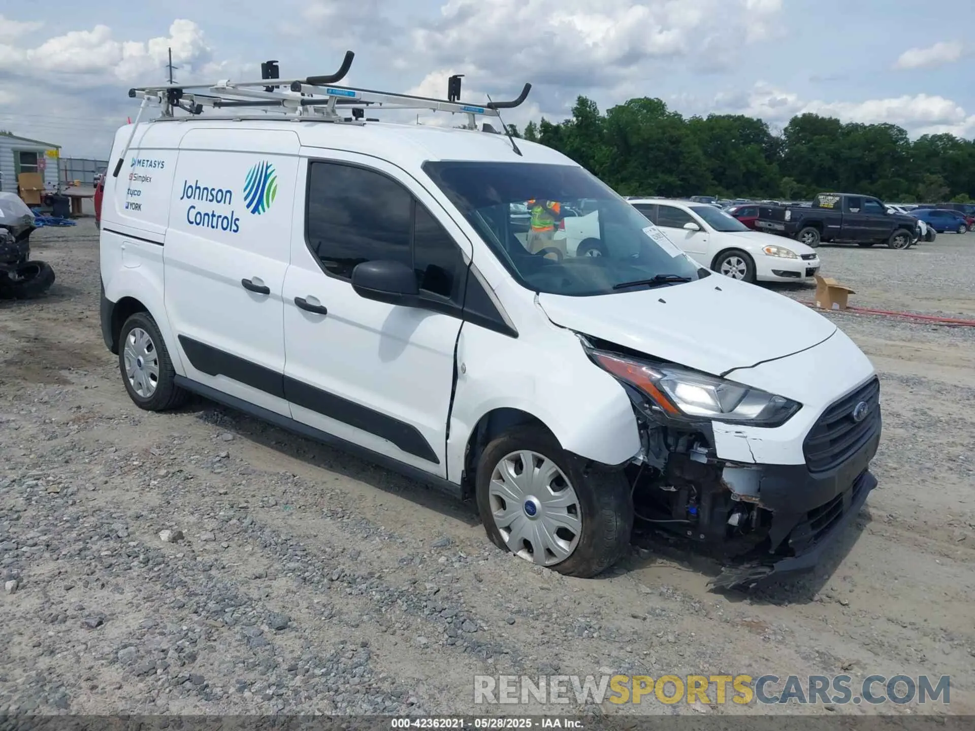 1 fotografías del automóvil dañado NM0LS7S21P1550288 FORD TRANSIT CONNECT 2023
