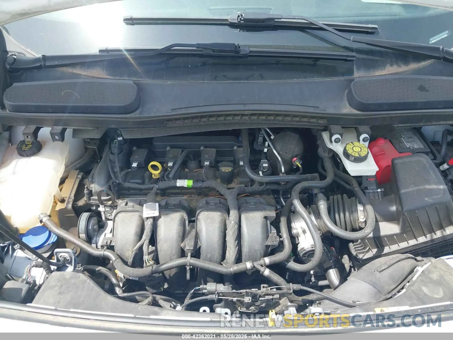 10 fotografías del automóvil dañado NM0LS7S21P1550288 FORD TRANSIT CONNECT 2023