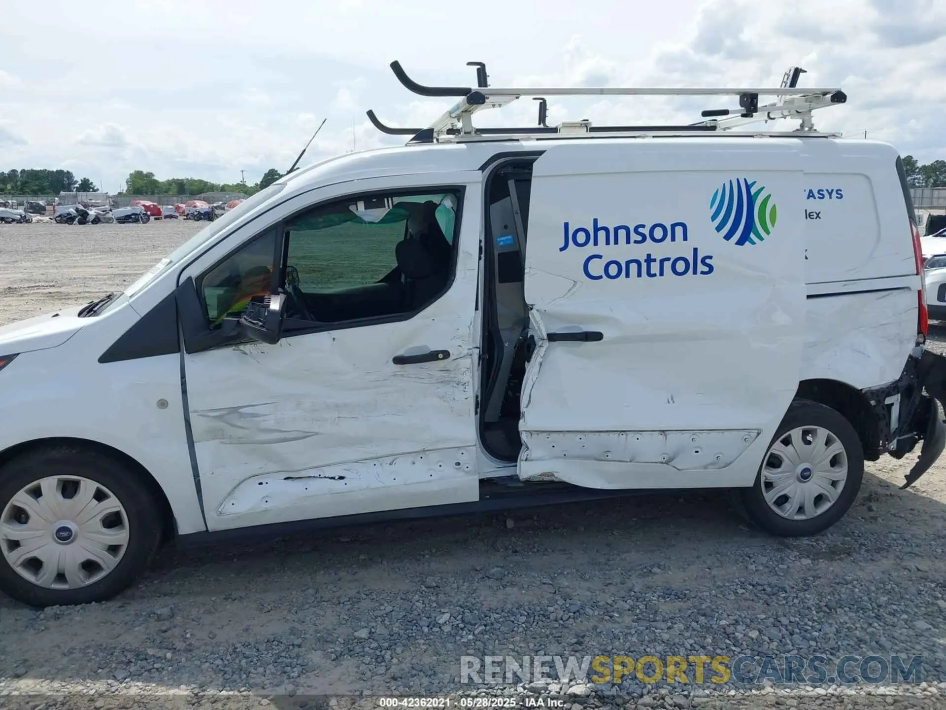 6 fotografías del automóvil dañado NM0LS7S21P1550288 FORD TRANSIT CONNECT 2023