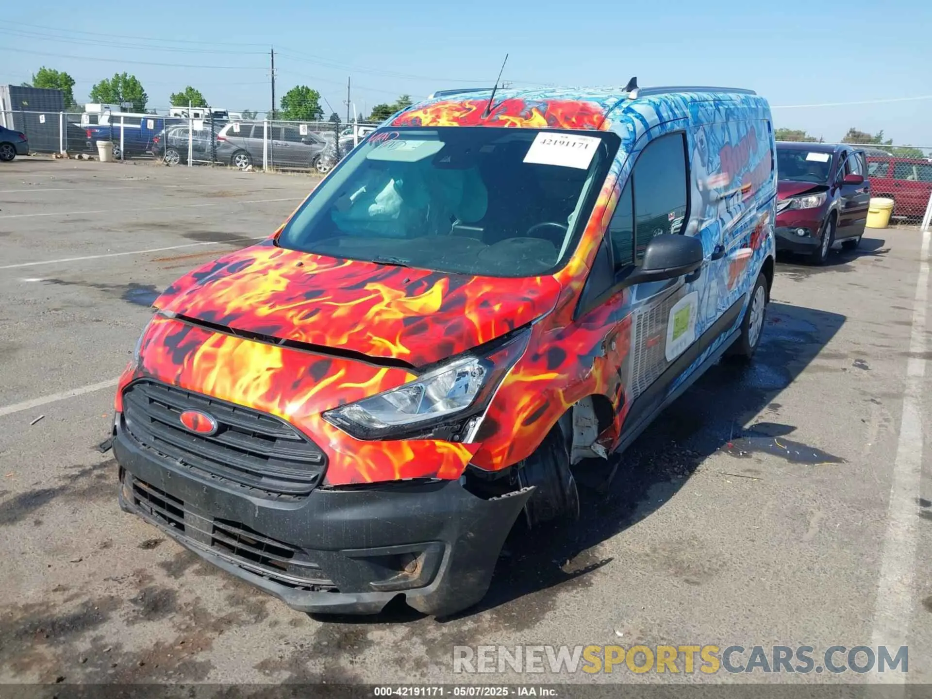 6 fotografías del automóvil dañado NM0LS7S24P1553797 FORD TRANSIT CONNECT 2023