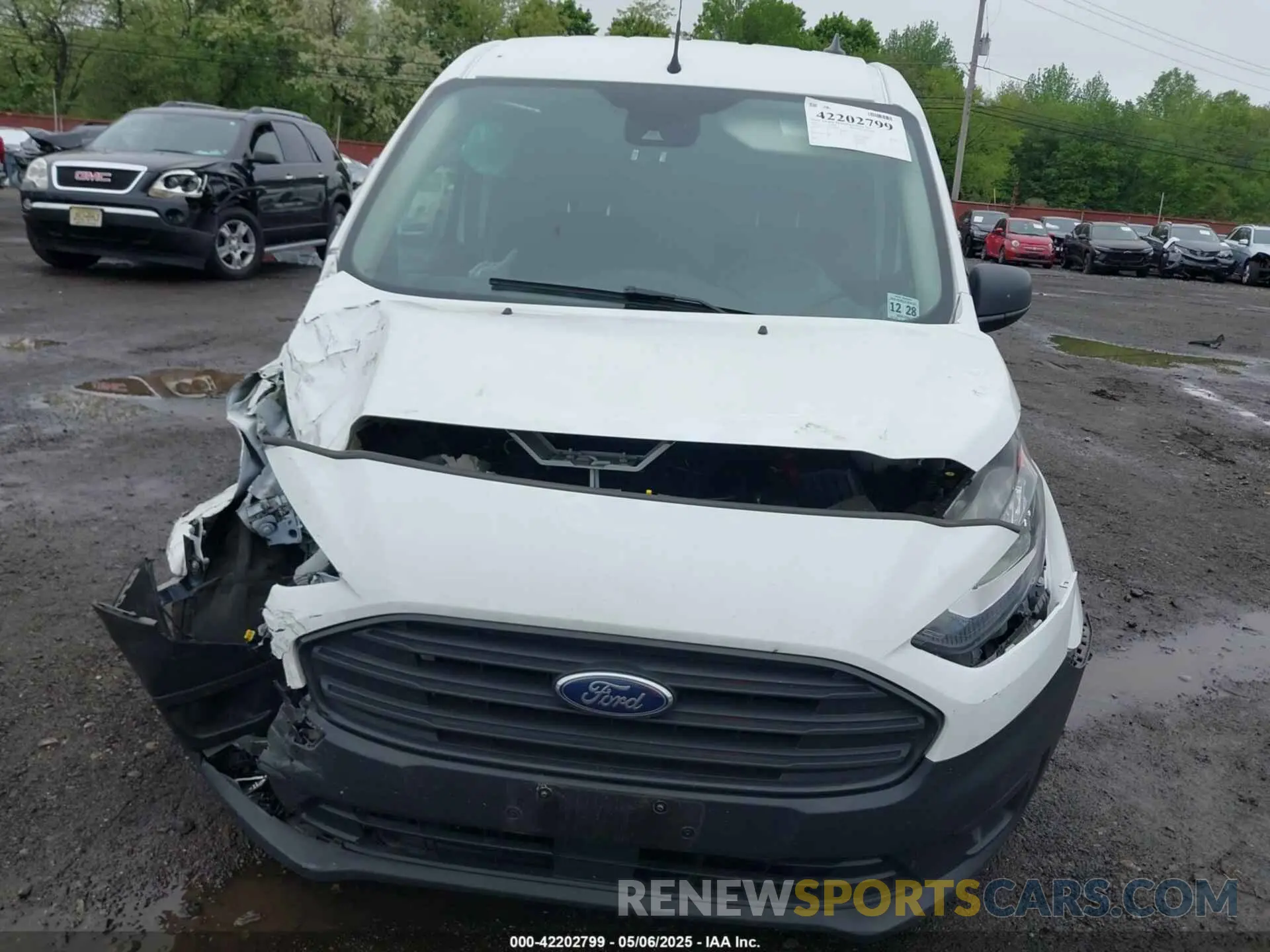 12 fotografías del automóvil dañado NM0LS7S26P1565868 FORD TRANSIT CONNECT 2023