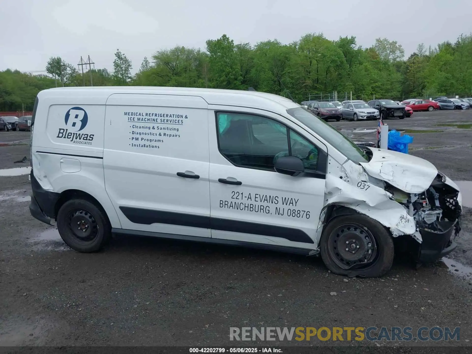 17 fotografías del automóvil dañado NM0LS7S26P1565868 FORD TRANSIT CONNECT 2023