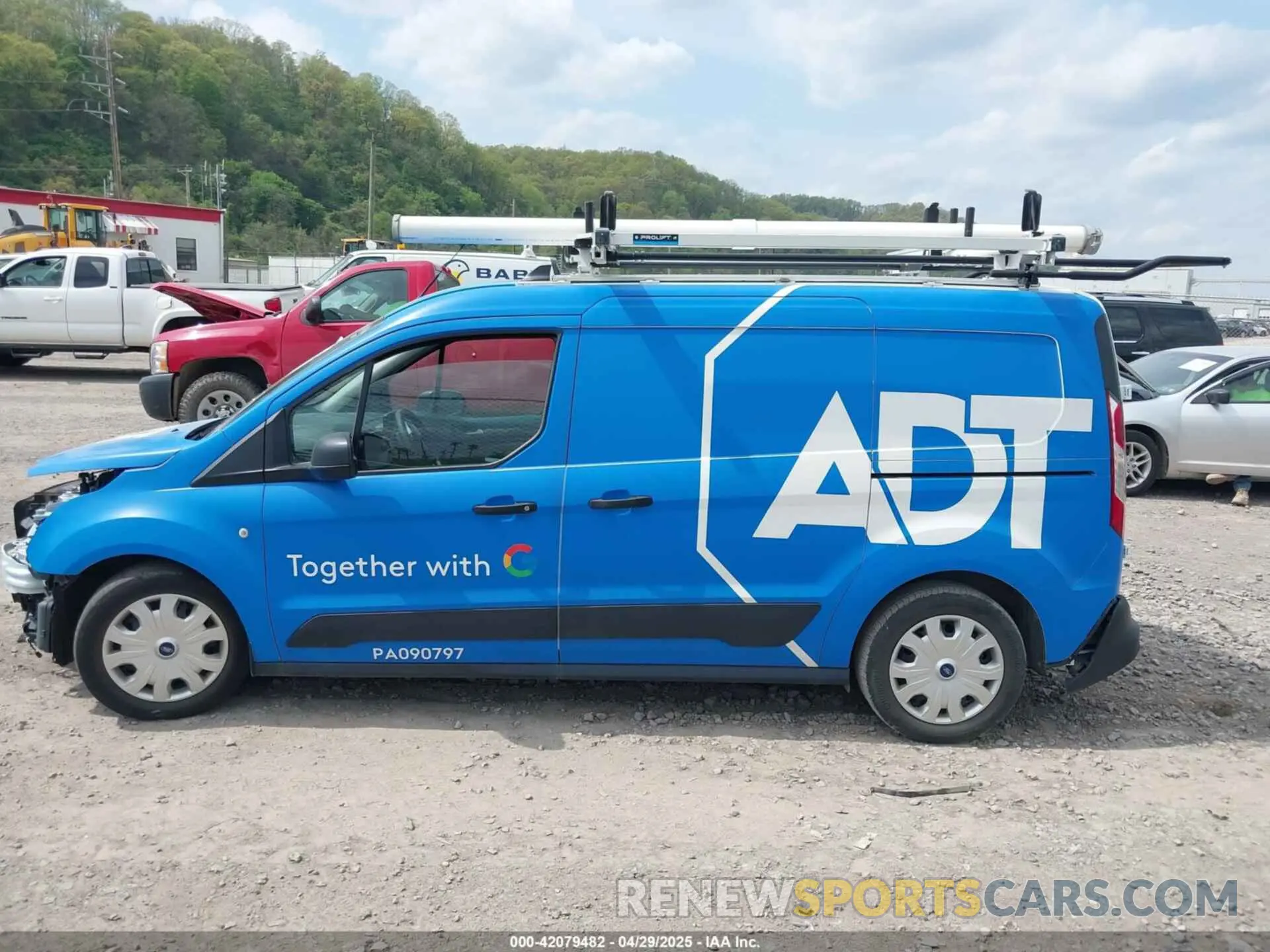 15 fotografías del automóvil dañado NM0LS7T24P1558982 FORD TRANSIT CONNECT 2023