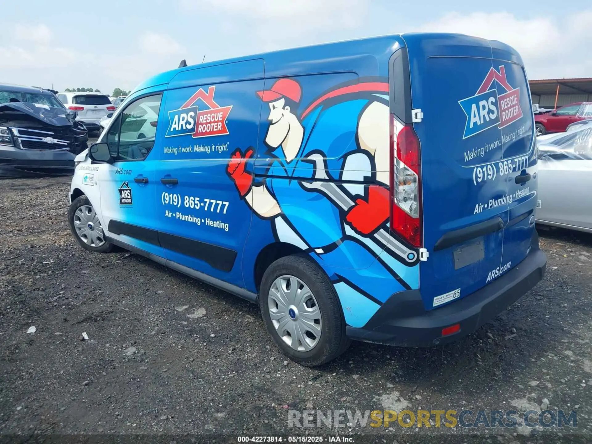 3 fotografías del automóvil dañado NM0LS7T28P1550285 FORD TRANSIT CONNECT 2023