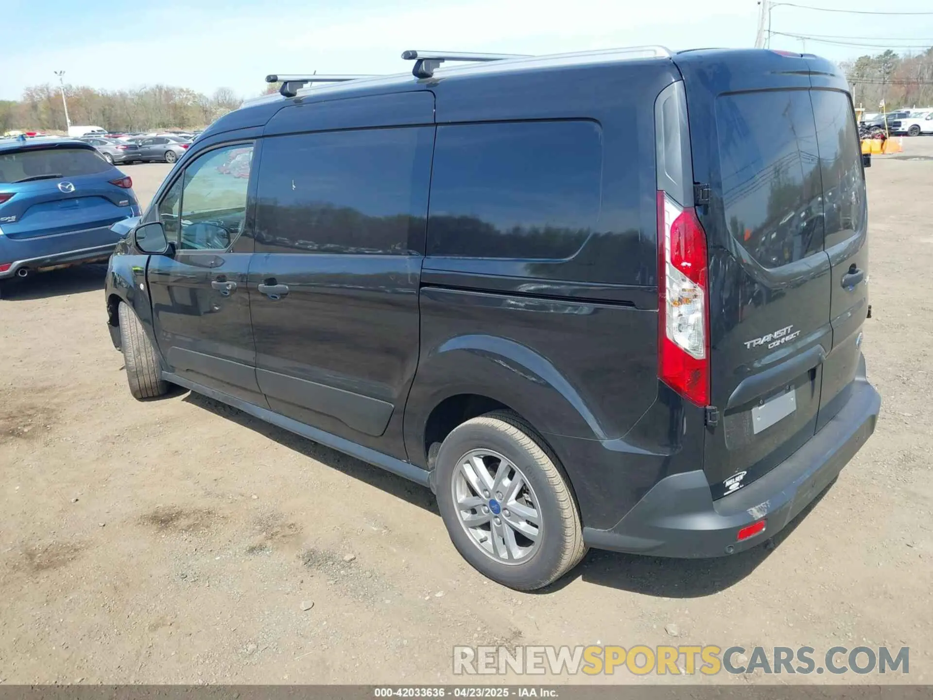 3 fotografías del automóvil dañado NM0LS7T29P1553678 FORD TRANSIT CONNECT 2023