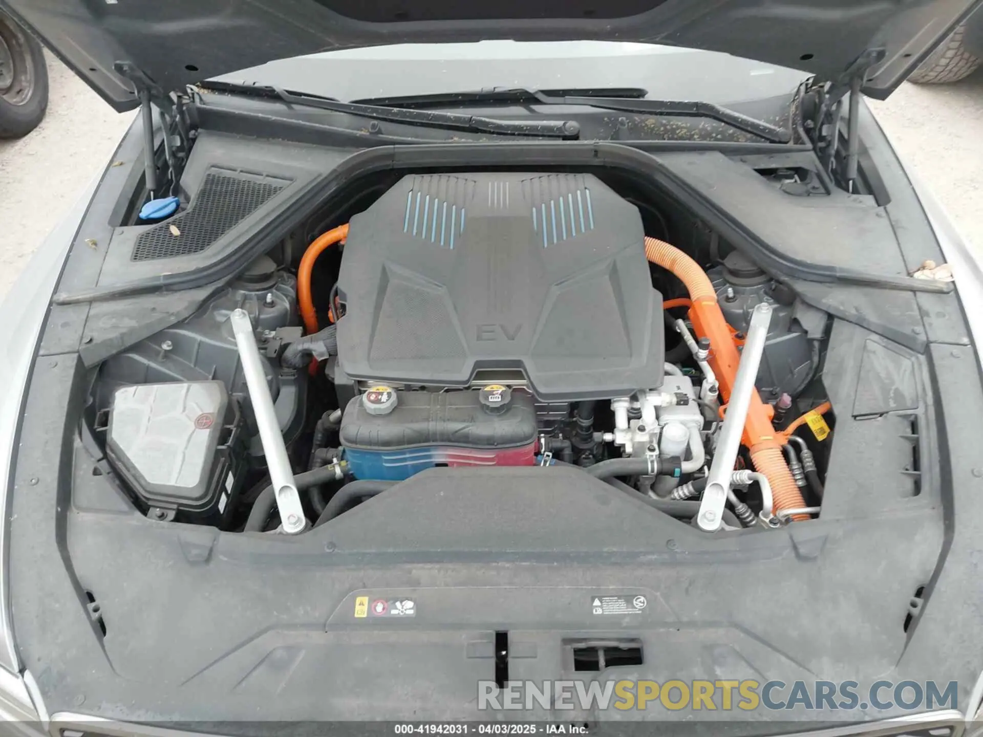 10 fotografías del automóvil dañado KMTGE4S14PU006305 GENESIS ELECTRIFIED G80 2023