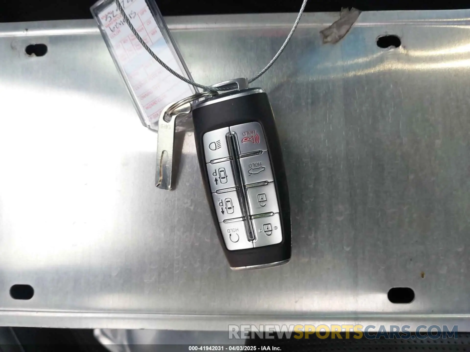 11 fotografías del automóvil dañado KMTGE4S14PU006305 GENESIS ELECTRIFIED G80 2023