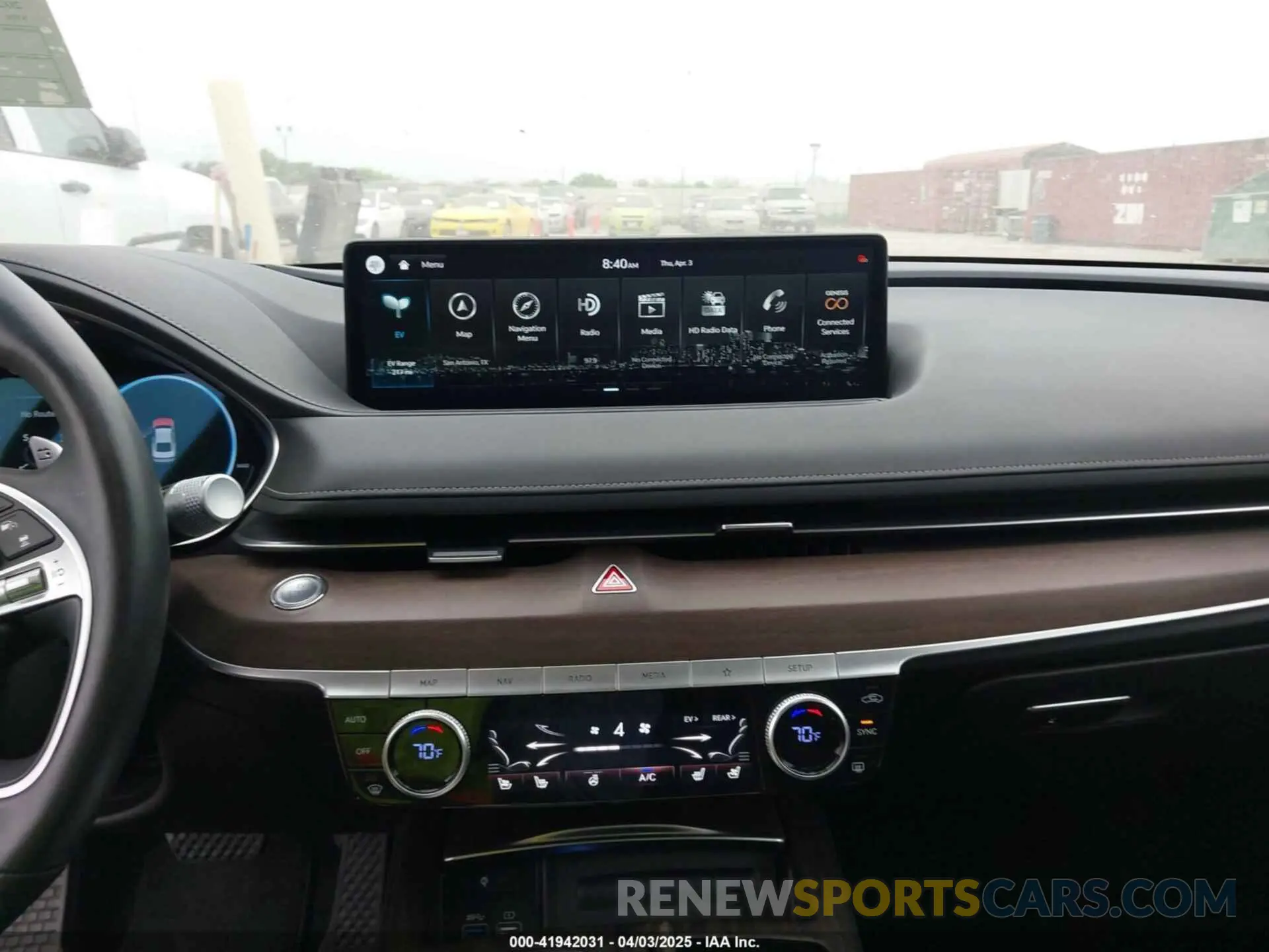 19 fotografías del automóvil dañado KMTGE4S14PU006305 GENESIS ELECTRIFIED G80 2023