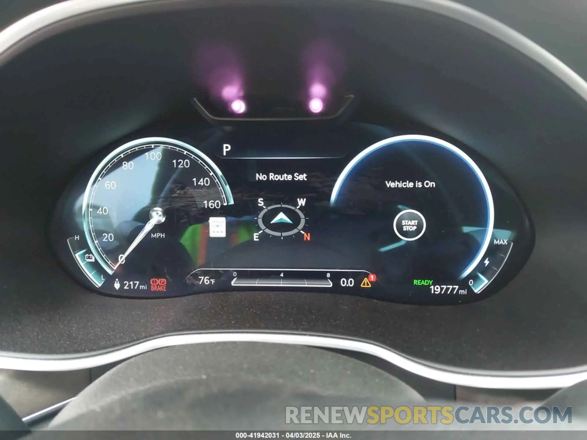 7 fotografías del automóvil dañado KMTGE4S14PU006305 GENESIS ELECTRIFIED G80 2023