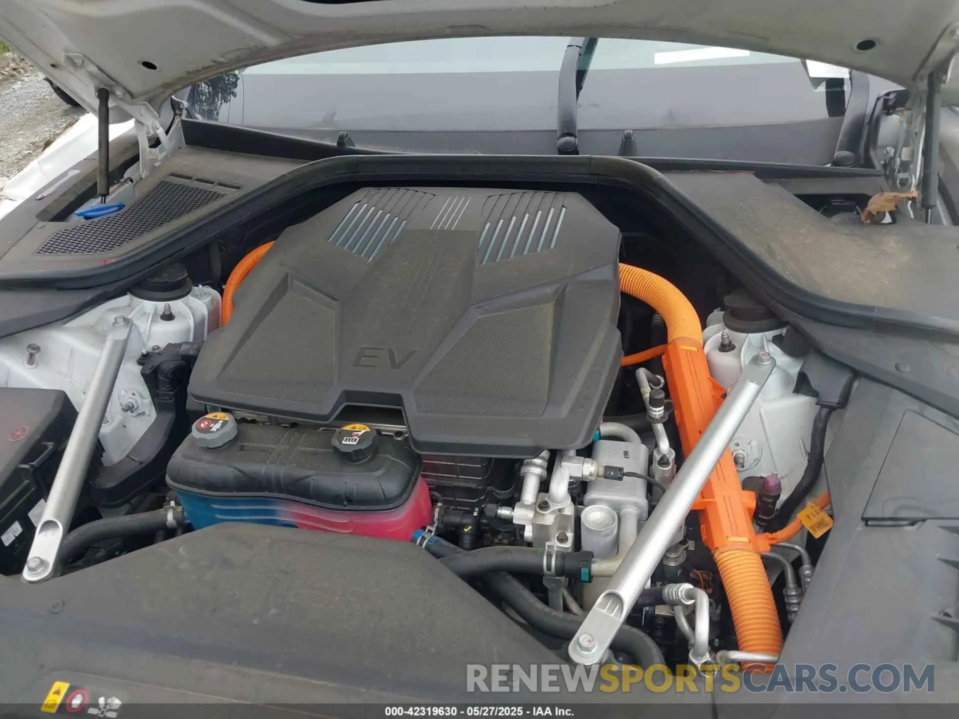 10 fotografías del automóvil dañado KMTGE4S17PU006170 GENESIS ELECTRIFIED G80 2023