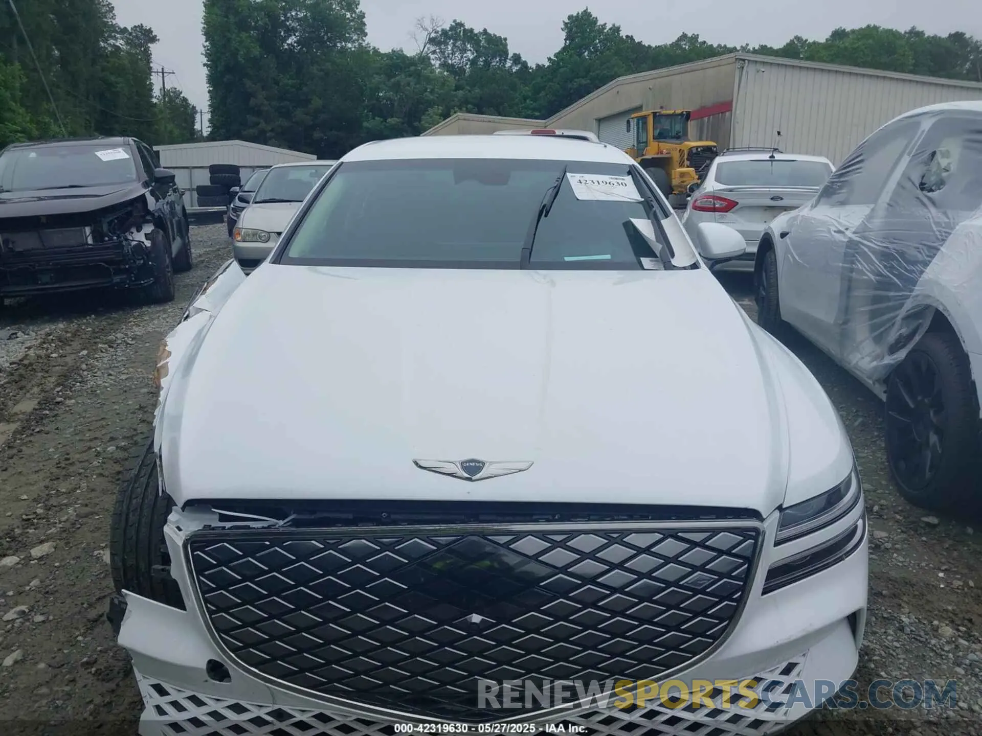 12 fotografías del automóvil dañado KMTGE4S17PU006170 GENESIS ELECTRIFIED G80 2023