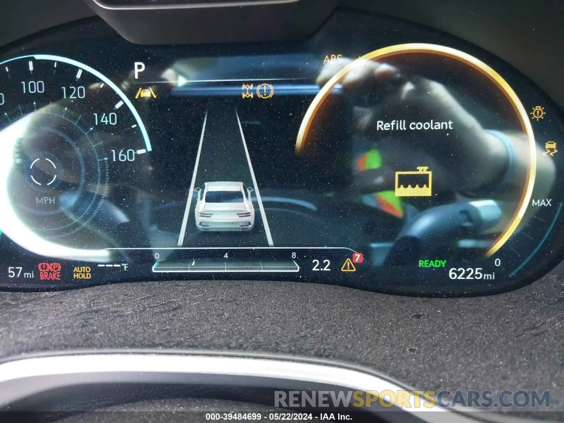 19 fotografías del automóvil dañado KMTGE4S17PU007500 GENESIS ELECTRIFIED G80 2023