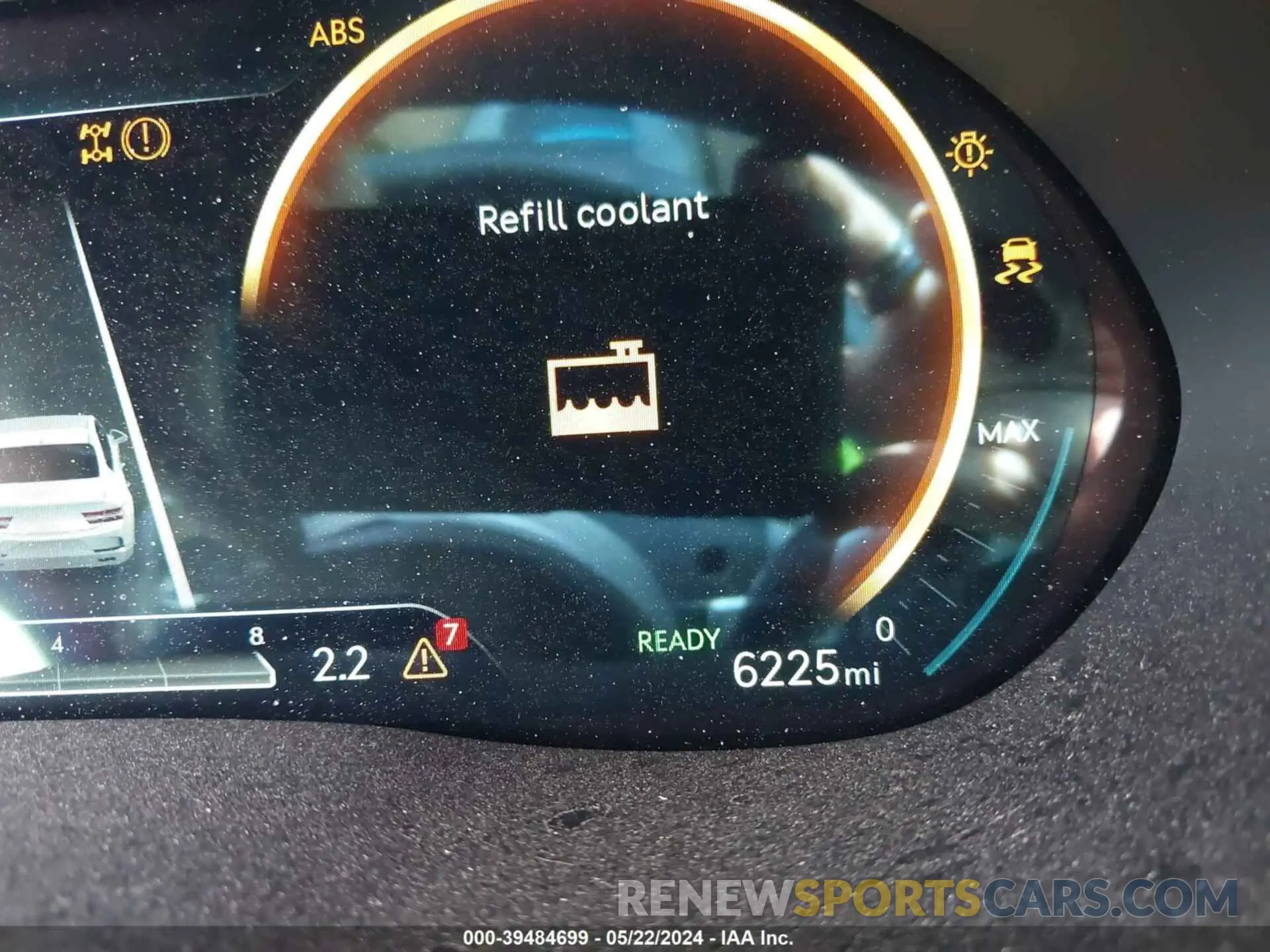 7 fotografías del automóvil dañado KMTGE4S17PU007500 GENESIS ELECTRIFIED G80 2023