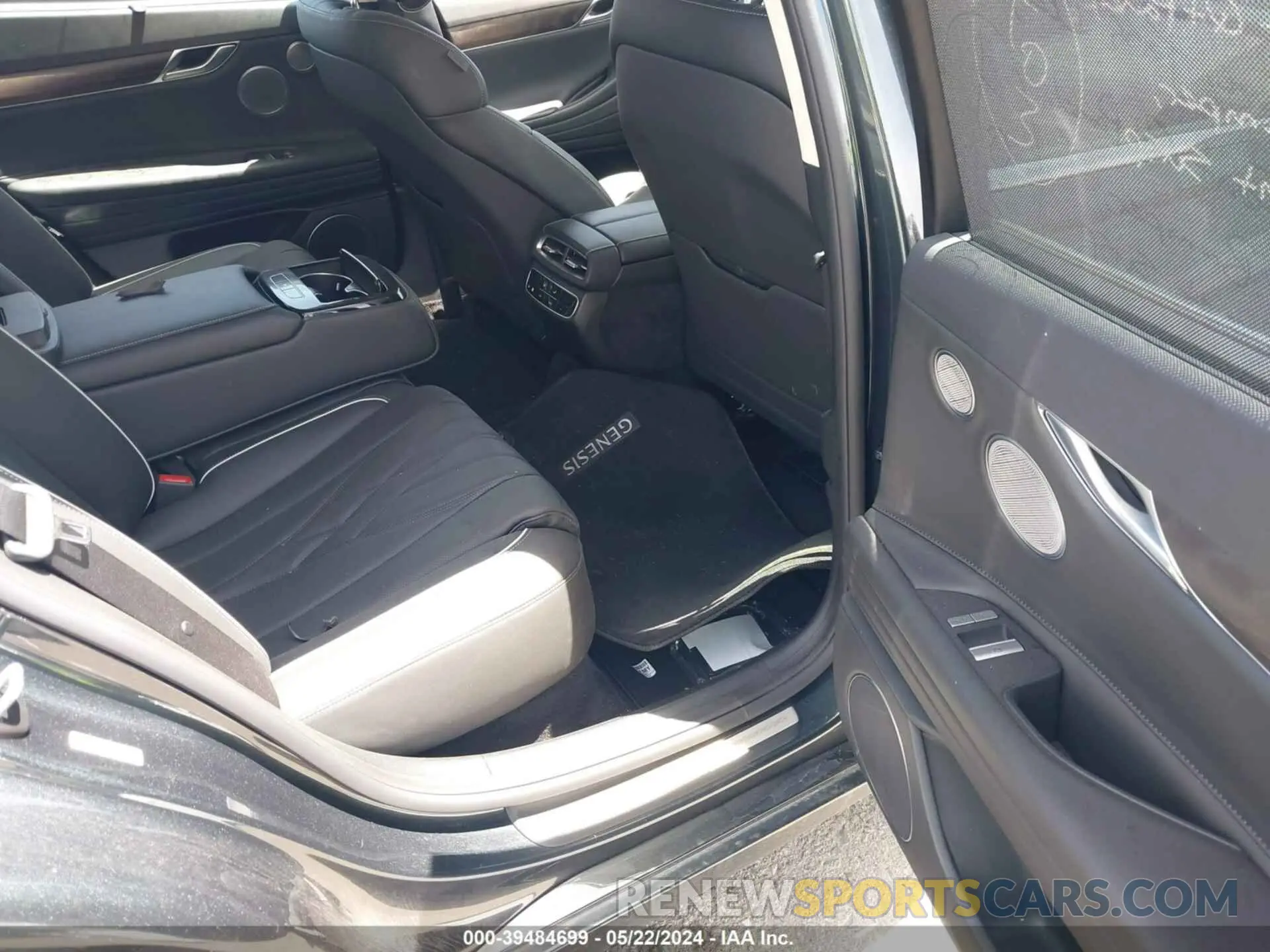 8 fotografías del automóvil dañado KMTGE4S17PU007500 GENESIS ELECTRIFIED G80 2023