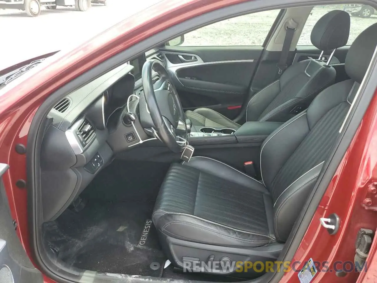 7 fotografías del automóvil dañado KMTG34LA2KU032267 GENESIS G70 2019