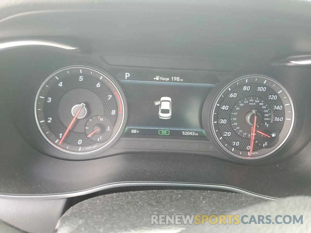 9 fotografías del automóvil dañado KMTG34LA2KU032267 GENESIS G70 2019
