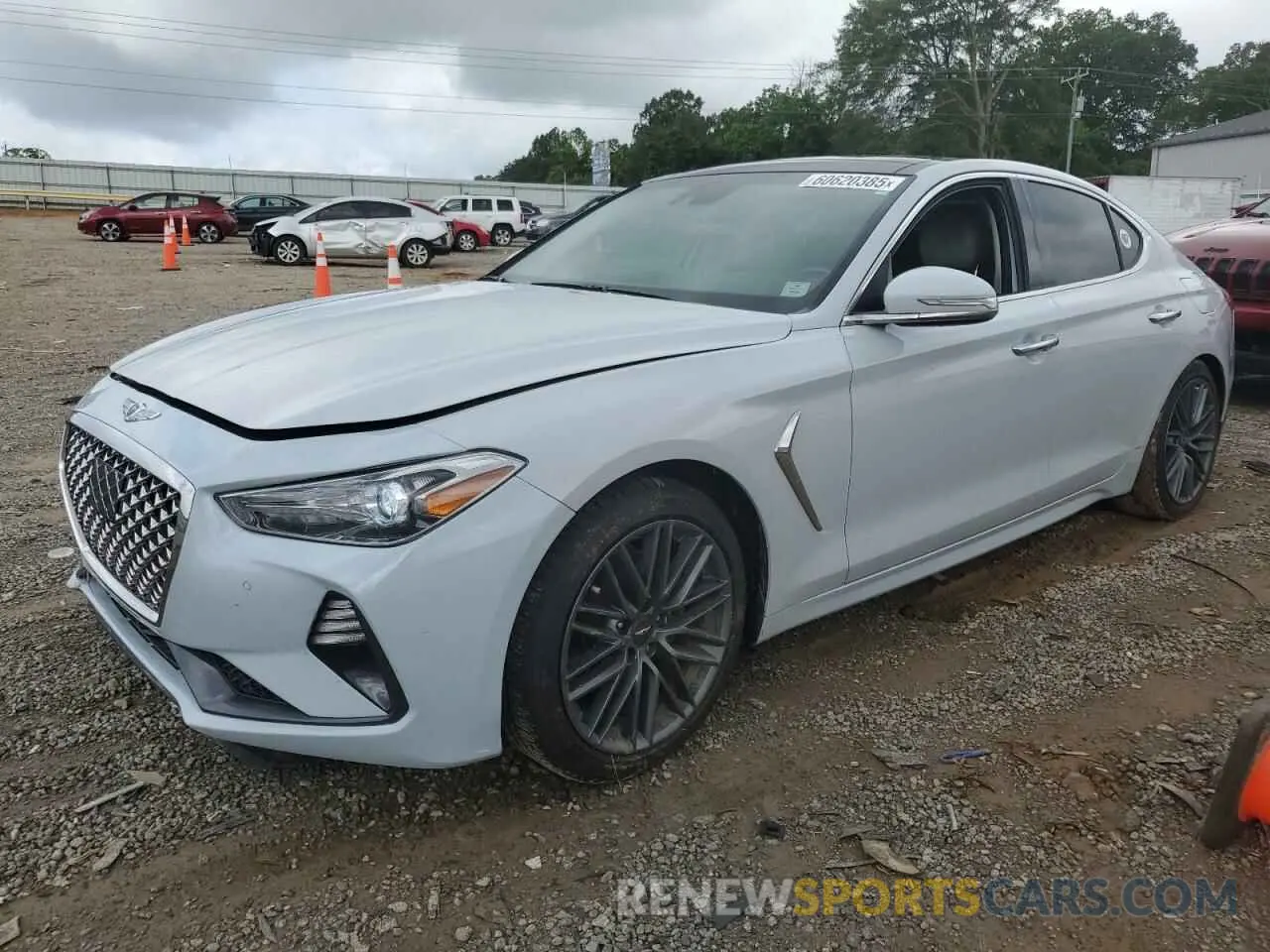 1 fotografías del automóvil dañado KMTG34LA3KU040152 GENESIS G70 2019