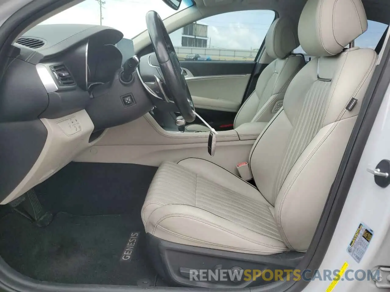 7 fotografías del automóvil dañado KMTG34LA3KU040152 GENESIS G70 2019