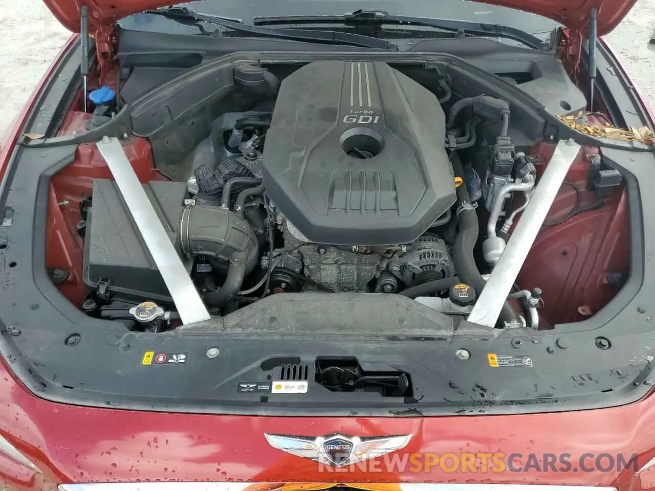 11 fotografías del automóvil dañado KMTG34LA5KU015107 GENESIS G70 2019