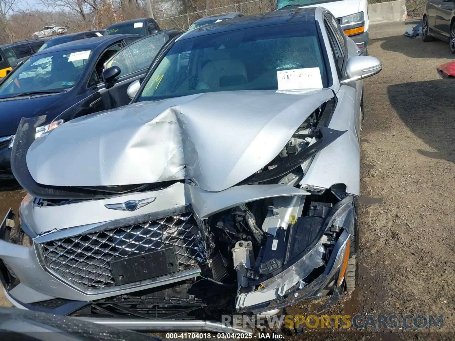 13 fotografías del automóvil dañado KMTG34LA5KU026611 GENESIS G70 2019