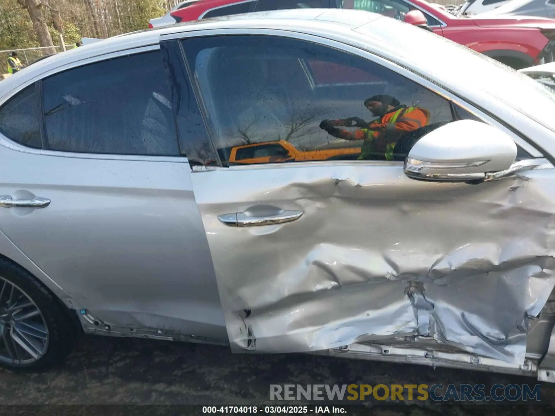 14 fotografías del automóvil dañado KMTG34LA5KU026611 GENESIS G70 2019