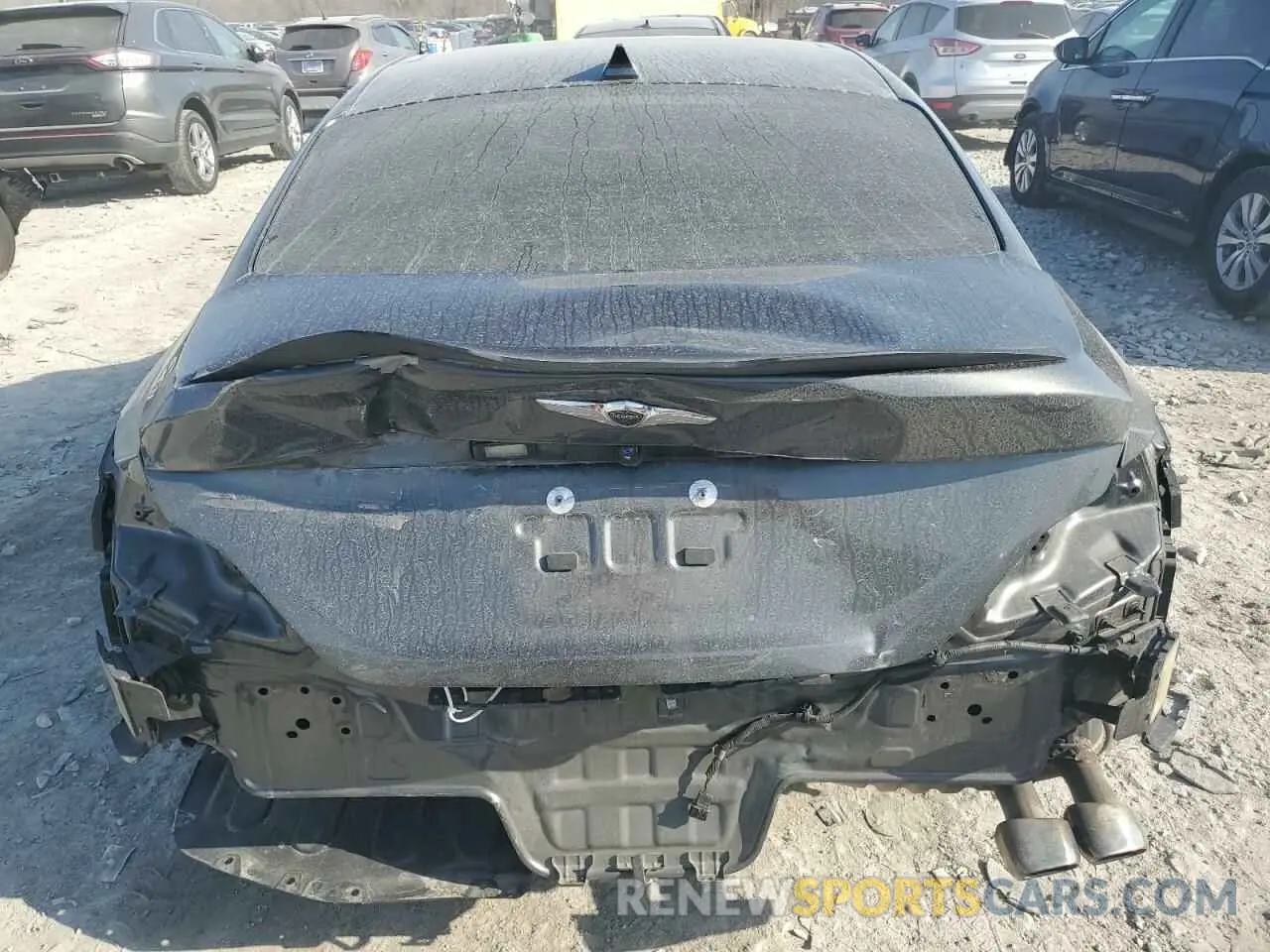 6 fotografías del automóvil dañado KMTG34LA5KU030769 GENESIS G70 2019
