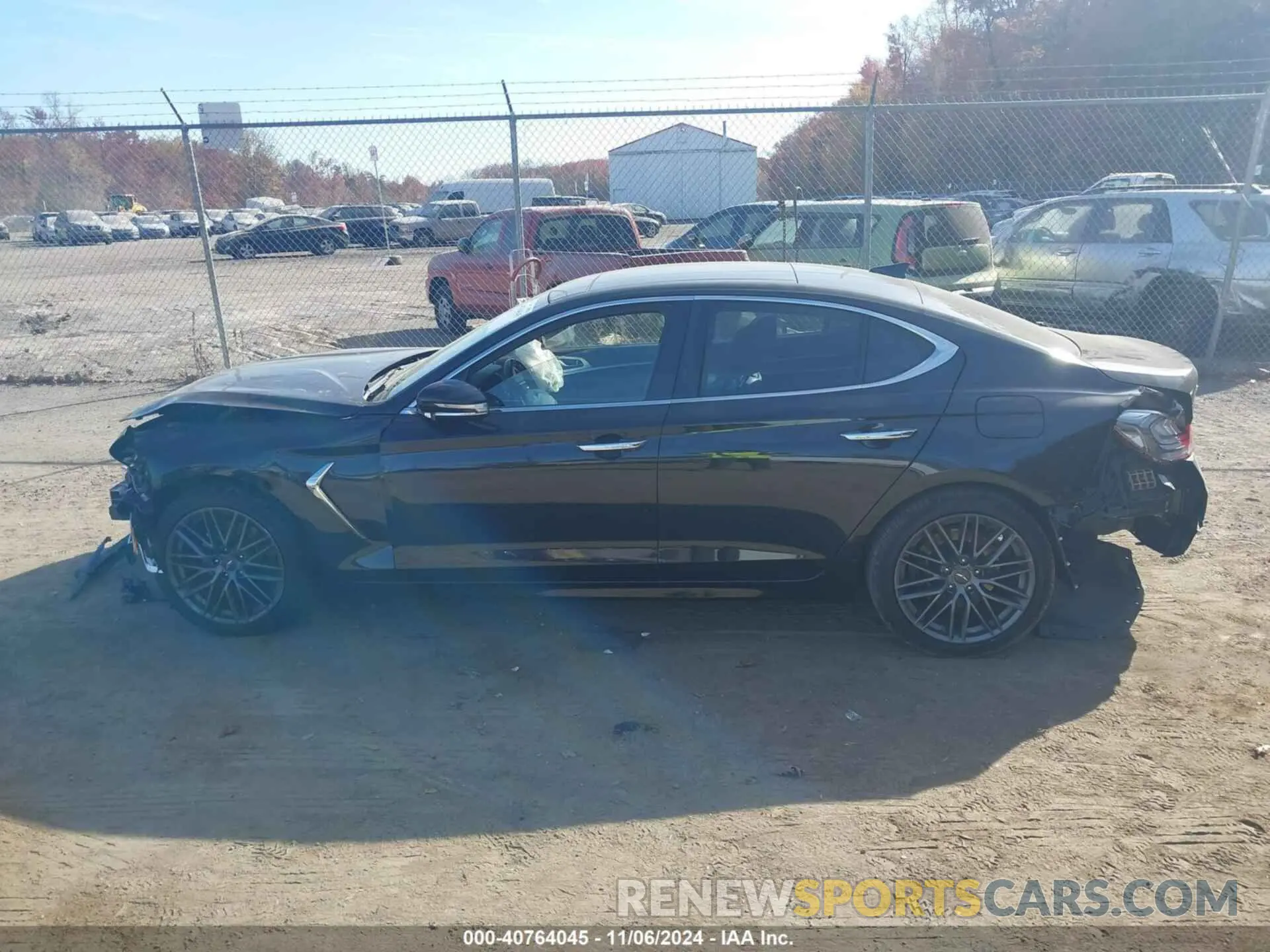 14 fotografías del automóvil dañado KMTG34LA5KU044008 GENESIS G70 2019
