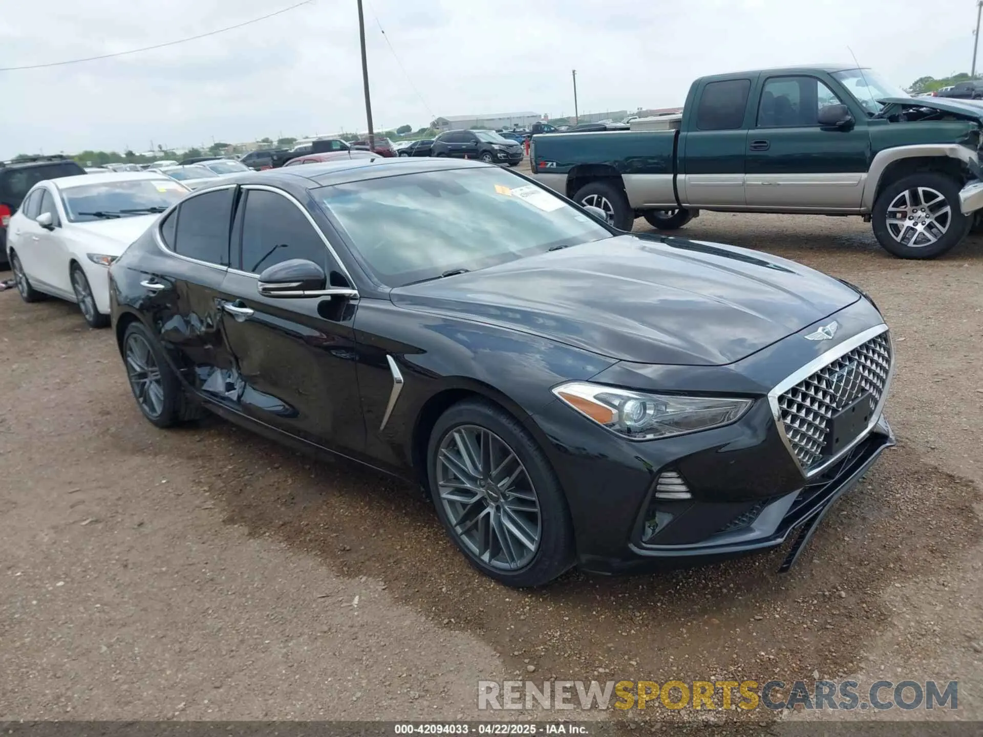 1 fotografías del automóvil dañado KMTG34LAXKU023204 GENESIS G70 2019