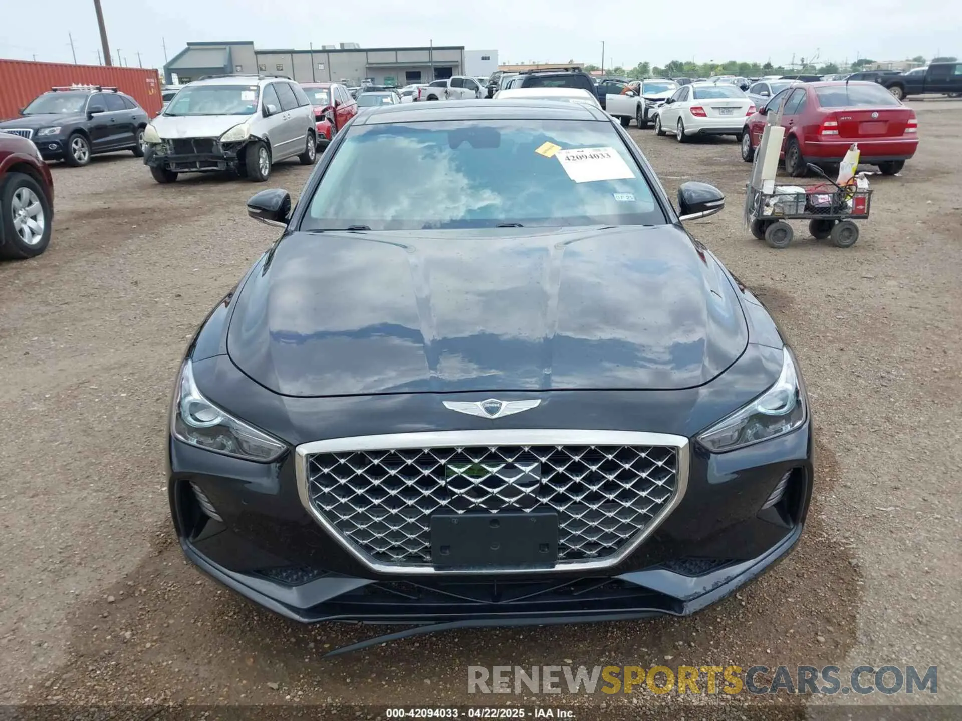 12 fotografías del automóvil dañado KMTG34LAXKU023204 GENESIS G70 2019