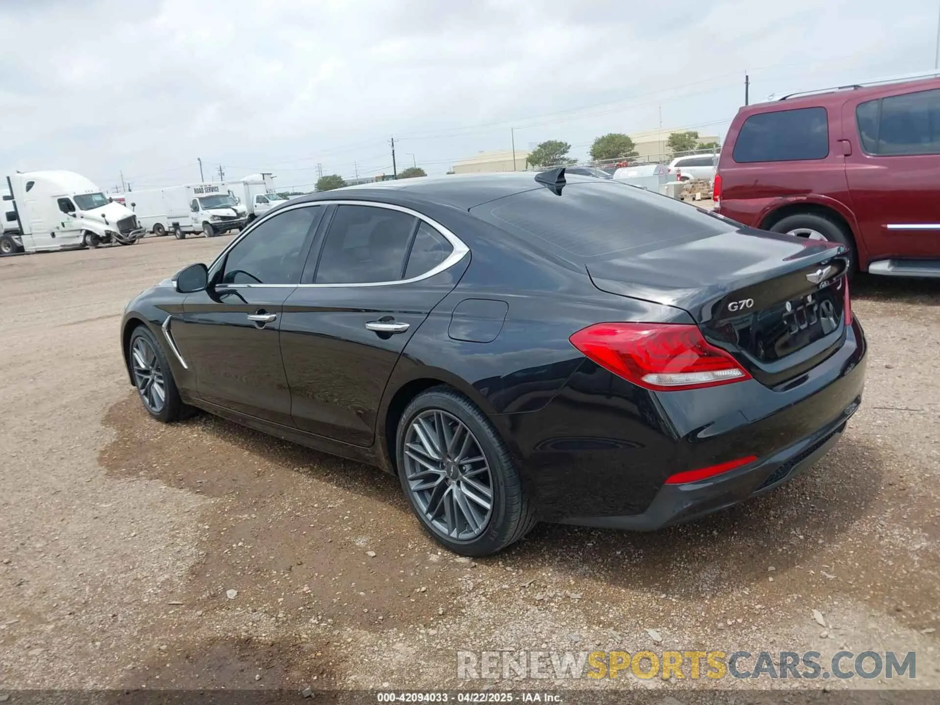 14 fotografías del automóvil dañado KMTG34LAXKU023204 GENESIS G70 2019