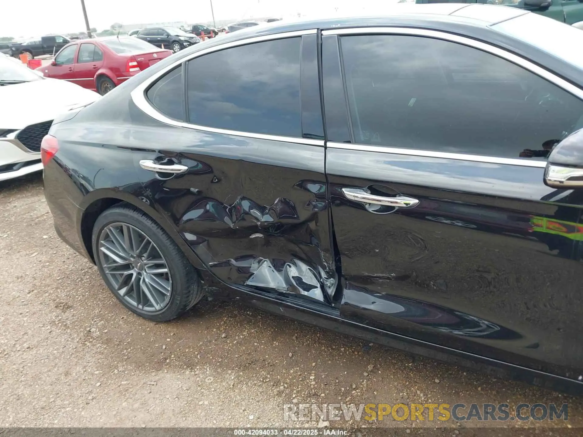 6 fotografías del automóvil dañado KMTG34LAXKU023204 GENESIS G70 2019