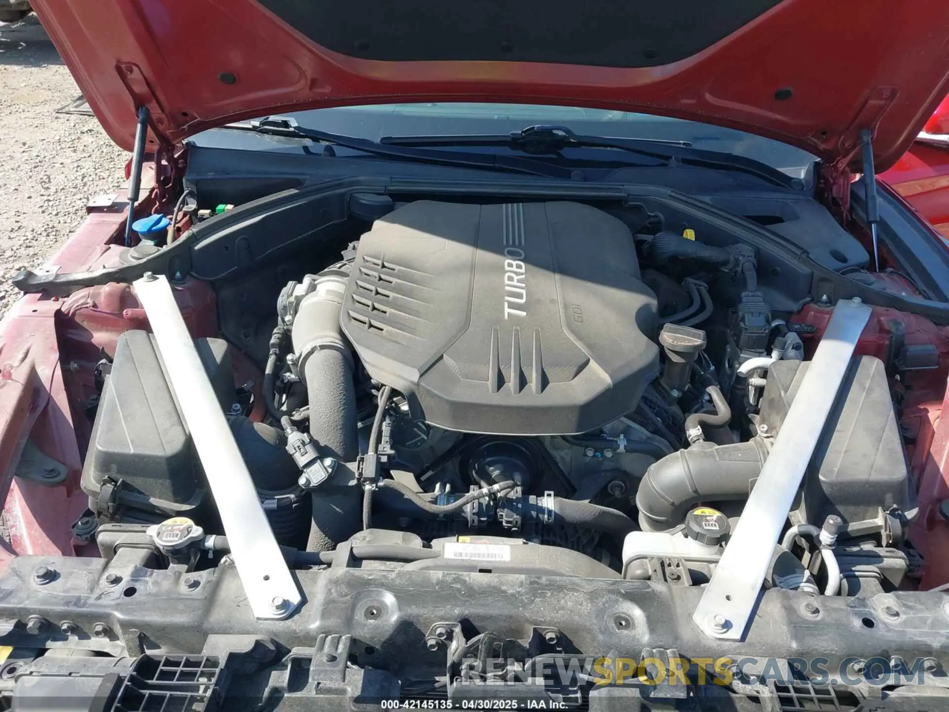 10 fotografías del automóvil dañado KMTG34LE0KU039981 GENESIS G70 2019