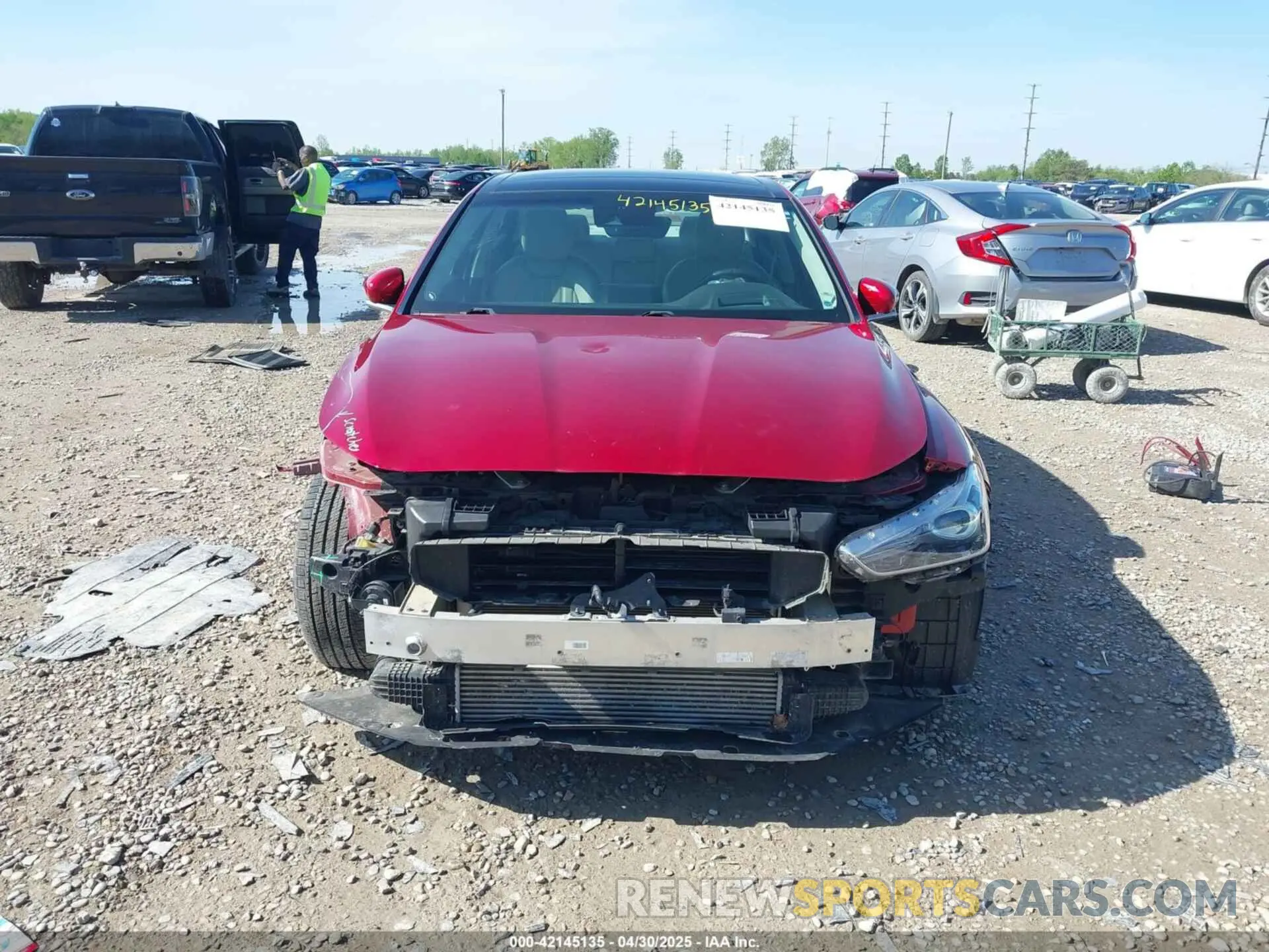 13 fotografías del automóvil dañado KMTG34LE0KU039981 GENESIS G70 2019
