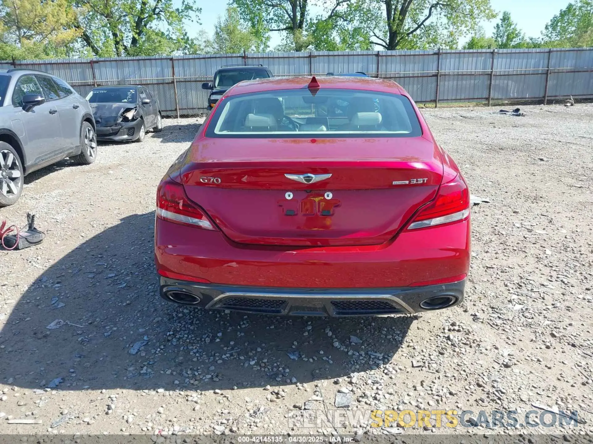 17 fotografías del automóvil dañado KMTG34LE0KU039981 GENESIS G70 2019