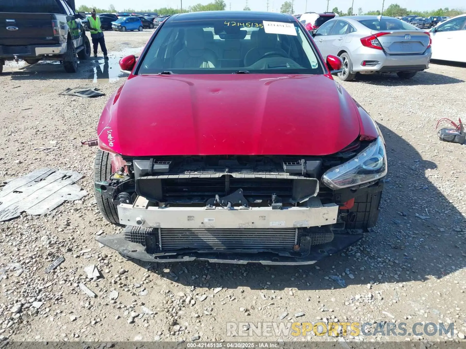 6 fotografías del automóvil dañado KMTG34LE0KU039981 GENESIS G70 2019