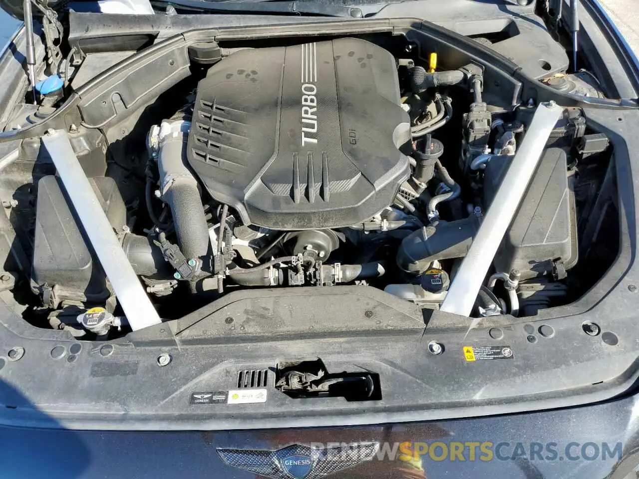 11 fotografías del automóvil dañado KMTG34LE1KU027824 GENESIS G70 2019