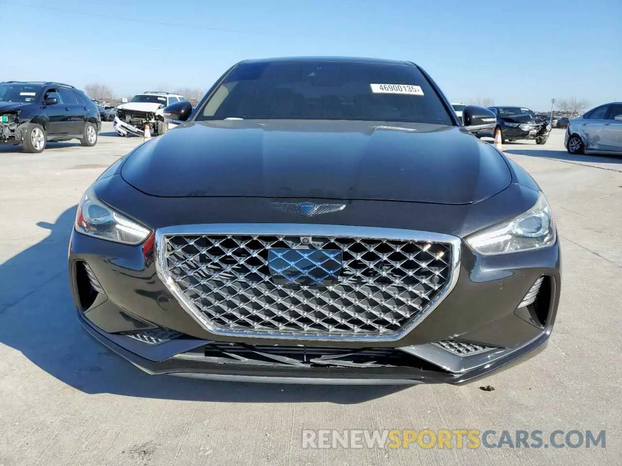 5 fotografías del automóvil dañado KMTG34LE1KU027824 GENESIS G70 2019