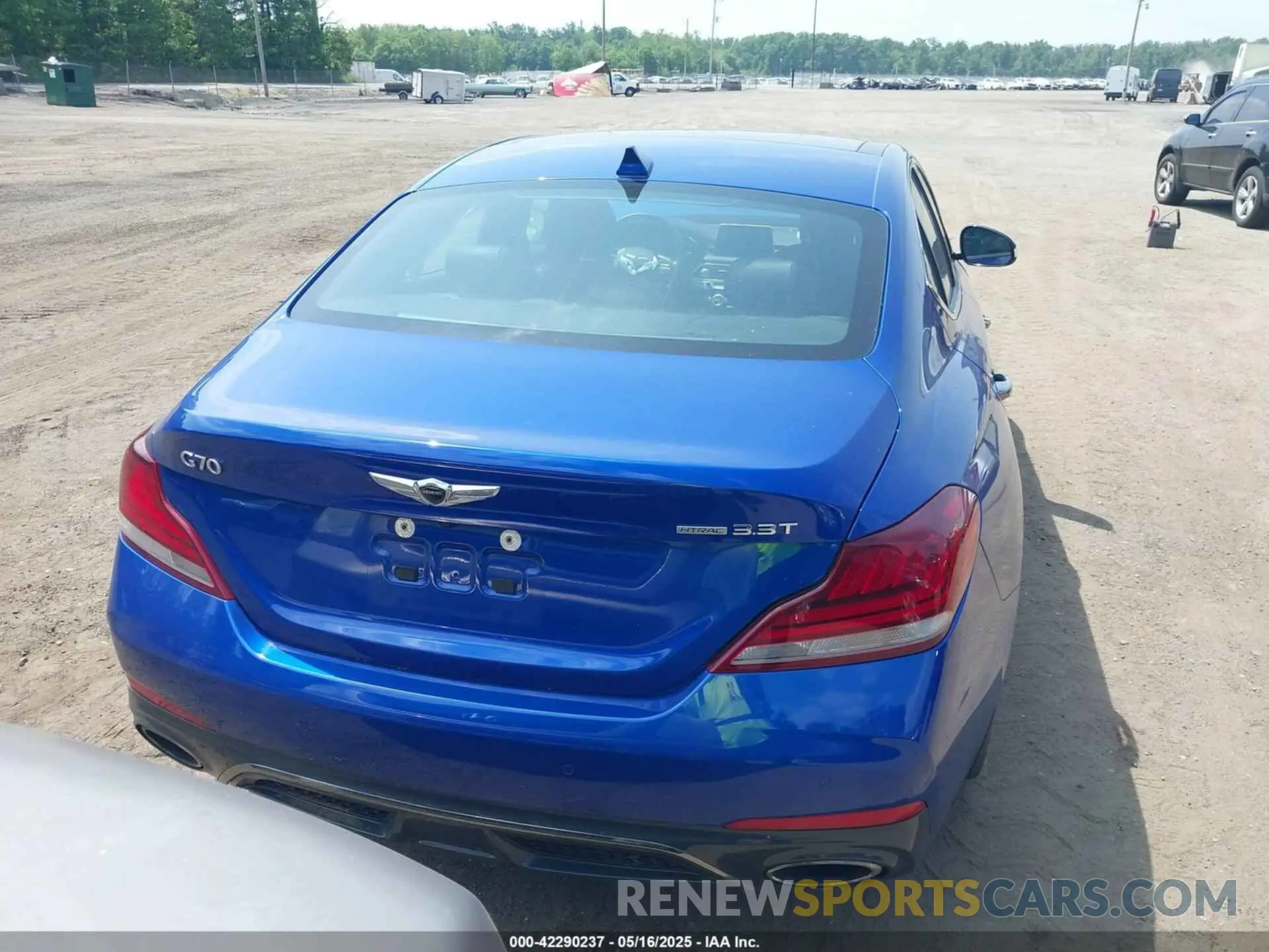 16 fotografías del automóvil dañado KMTG34LE1KU040136 GENESIS G70 2019