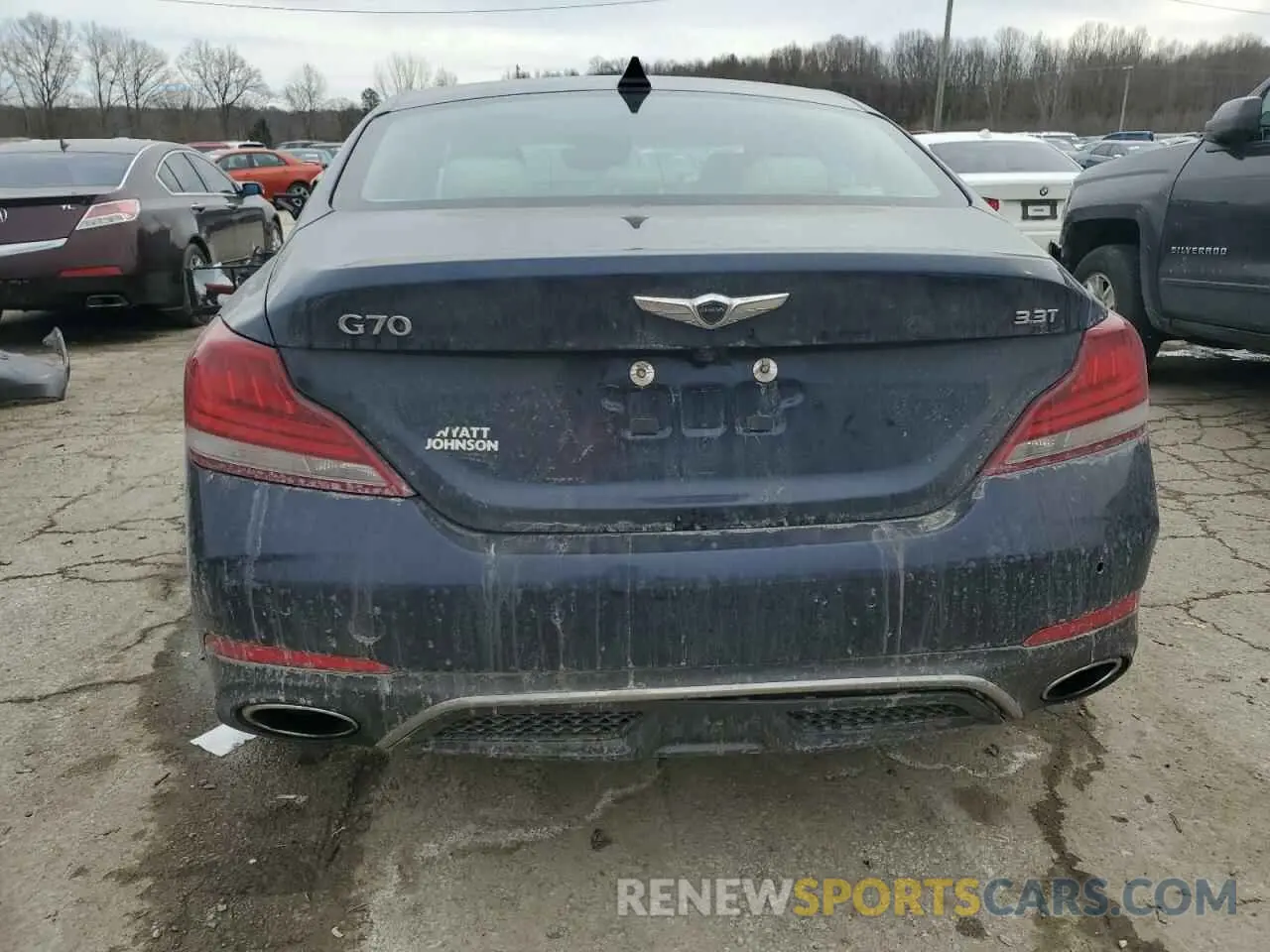 6 fotografías del automóvil dañado KMTG34LE5KU034162 GENESIS G70 2019