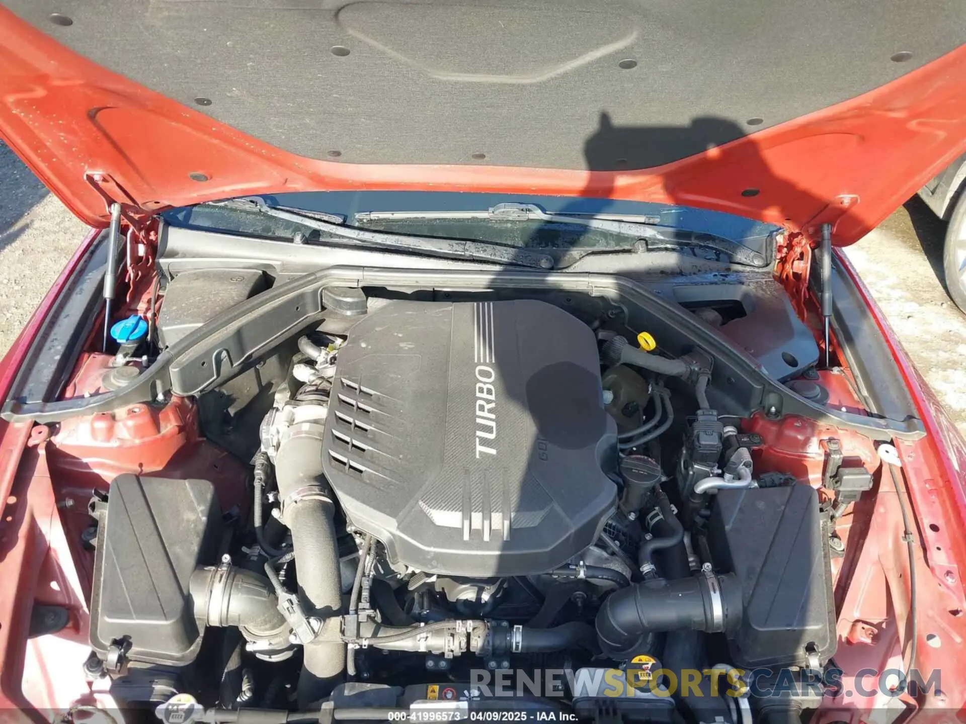 10 fotografías del automóvil dañado KMTG34LE6KU022487 GENESIS G70 2019
