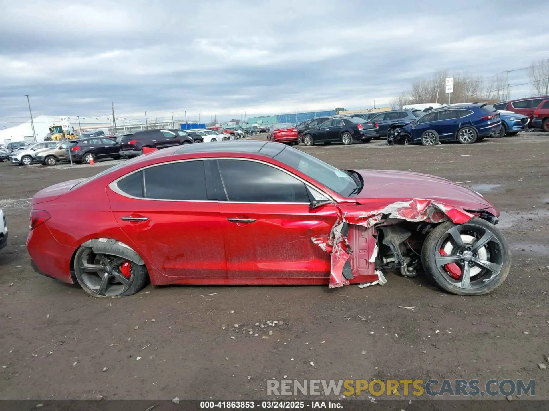 13 fotografías del automóvil dañado KMTG34LE7KU017931 GENESIS G70 2019