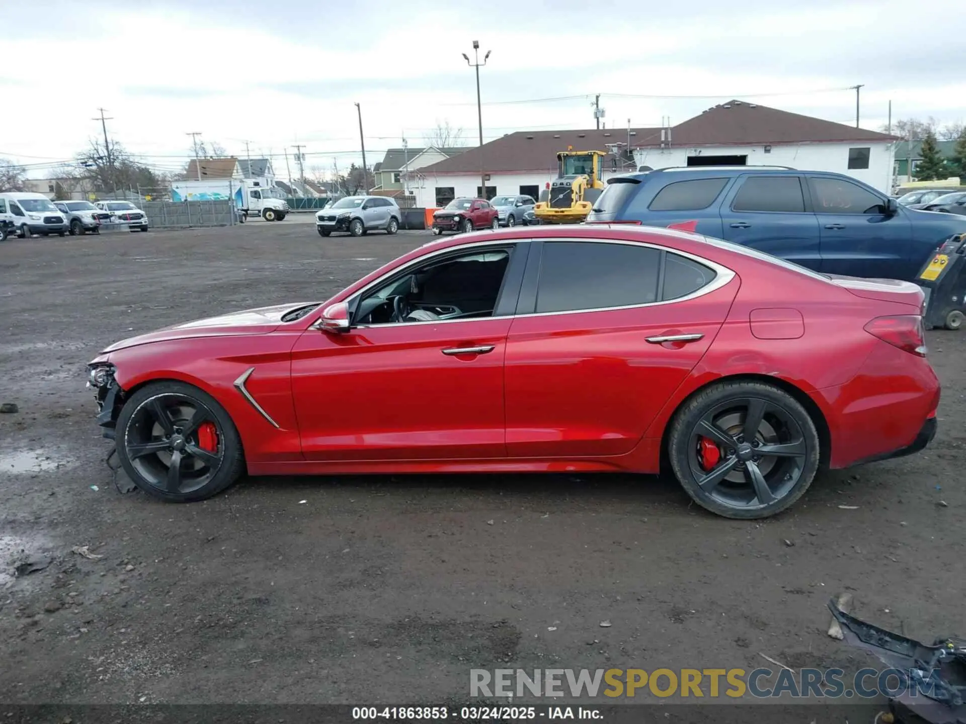 14 fotografías del automóvil dañado KMTG34LE7KU017931 GENESIS G70 2019