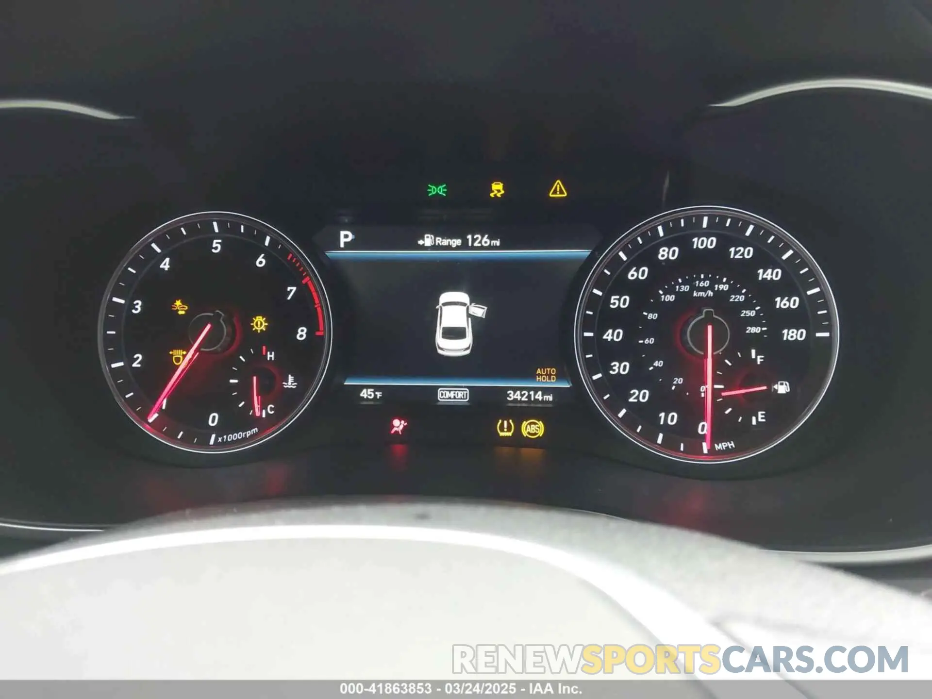 15 fotografías del automóvil dañado KMTG34LE7KU017931 GENESIS G70 2019