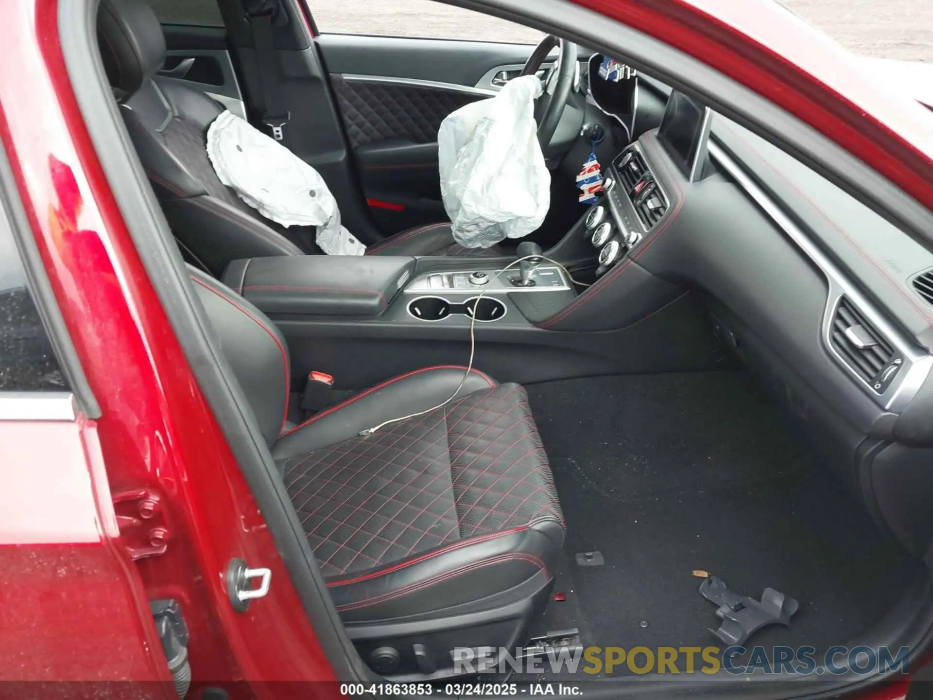 5 fotografías del automóvil dañado KMTG34LE7KU017931 GENESIS G70 2019