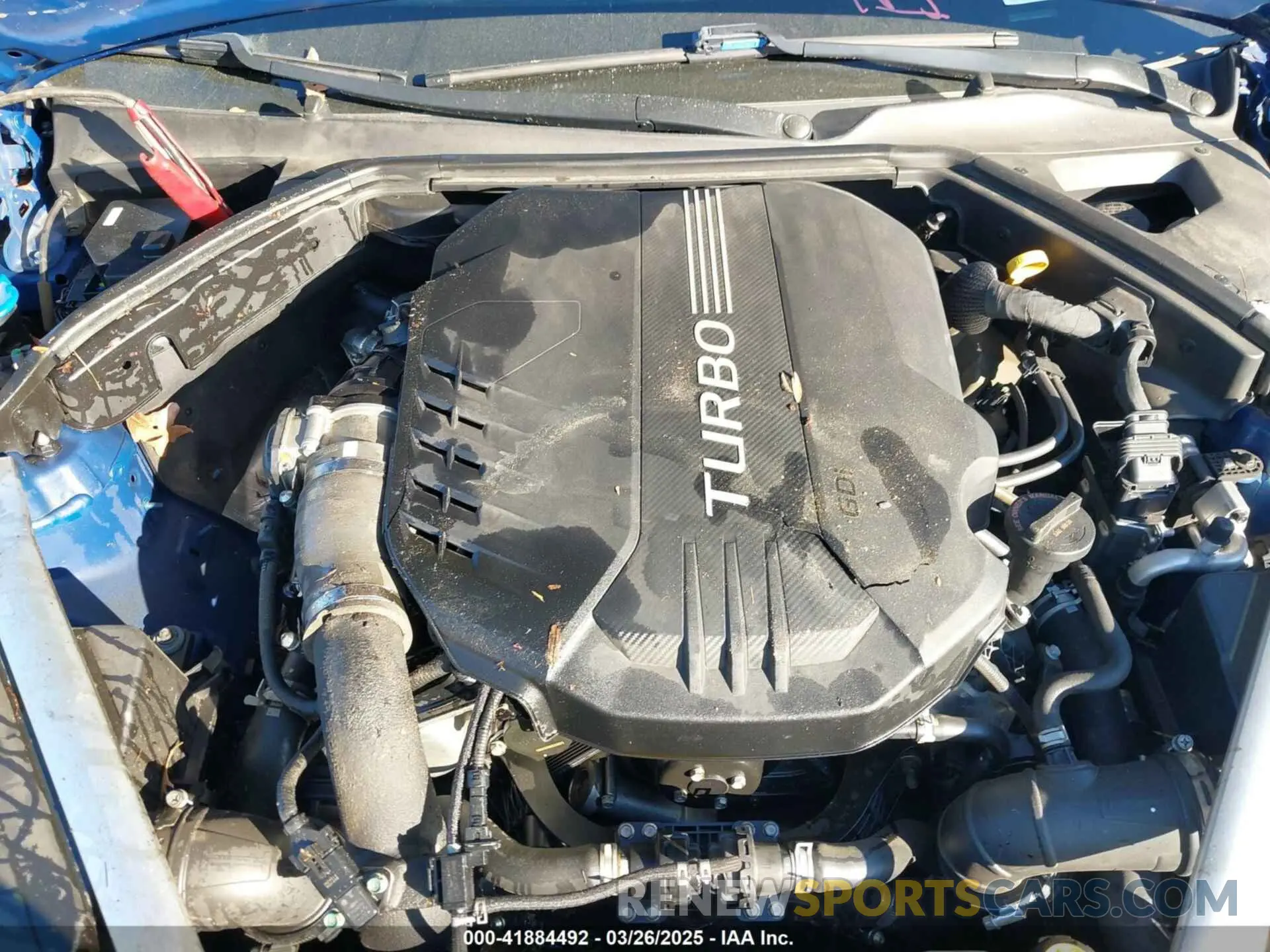 10 fotografías del automóvil dañado KMTG34LE7KU027701 GENESIS G70 2019