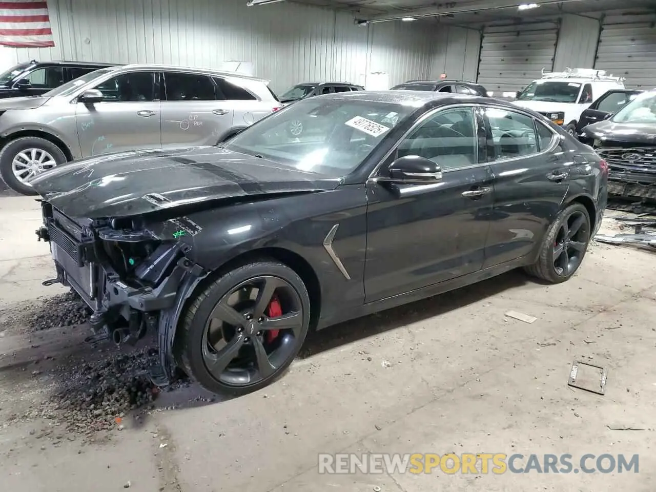 1 fotografías del automóvil dañado KMTG34LE9KU025478 GENESIS G70 2019