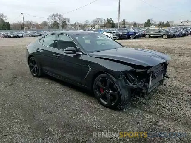 10 fotografías del automóvil dañado KMTG34LE9KU025478 GENESIS G70 2019