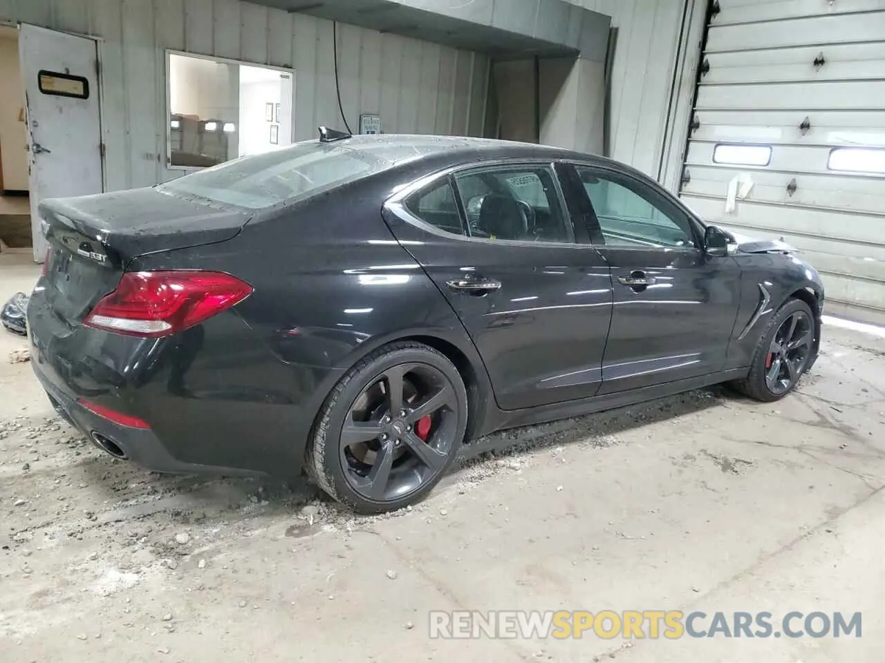 3 fotografías del automóvil dañado KMTG34LE9KU025478 GENESIS G70 2019